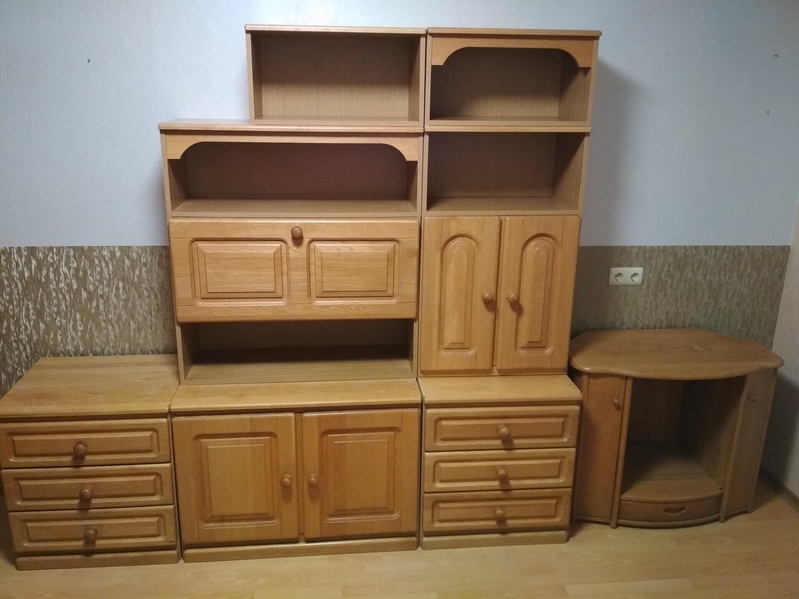 Продается модульная мебель для гостиной БУ в Минске