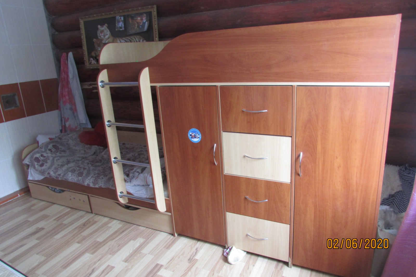 Продам кровать двухъярусную БУ в Быхове