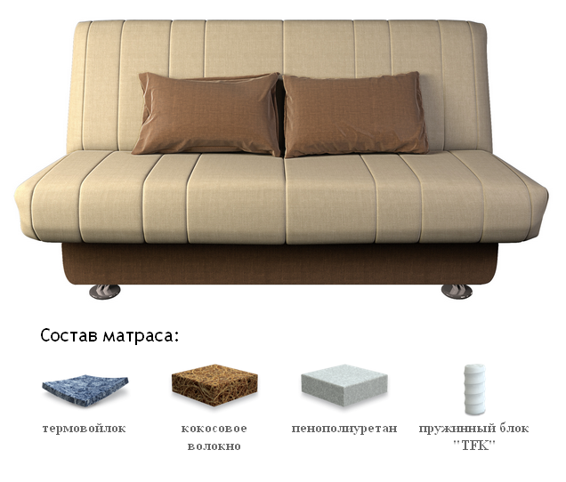 Диван-кровать Бон Прайд Блисс 01-10, Сонит (Sonit), Беларусь