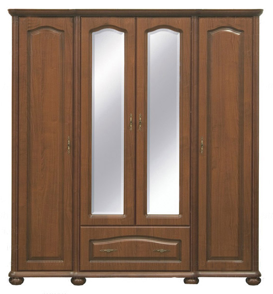 Шкаф с зеркалом 190, НАТАЛИЯ (NATALIA), BRW ( БРВ ), РБ