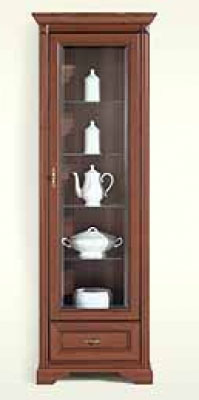 Шкаф-витрина NWIT 1dP, СТИЛИУС (STYLIUS), BRW ( БРВ ), РБ
