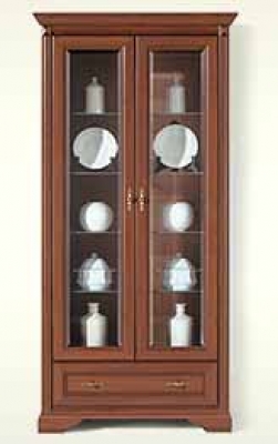 Шкаф-витрина NWIT 2d1s, СТИЛИУС (STYLIUS), BRW ( БРВ ), РБ
