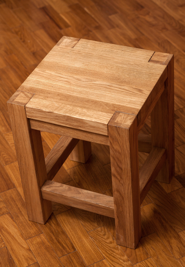 Табурет из дуба, HolzLine (ХольцЛайн), Беларусь