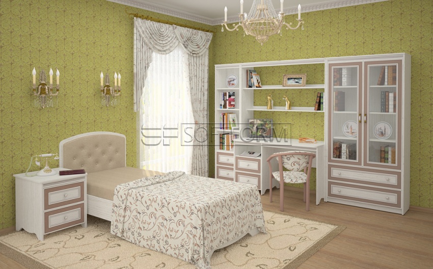 Детская комната для девочки 6, СТРЕКОЗА, Софтформ (Softform), Беларусь