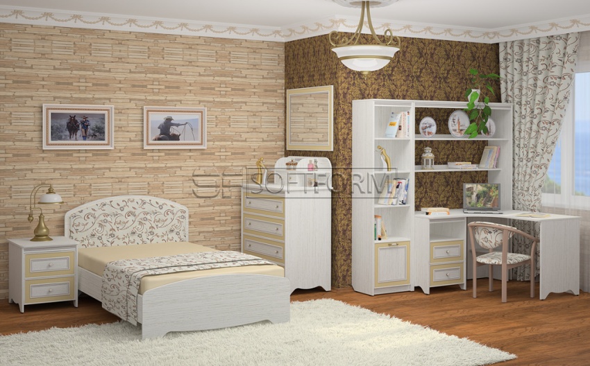 Комплект детской мебели 14, СТРЕКОЗА, Софтформ (Softform), Беларусь